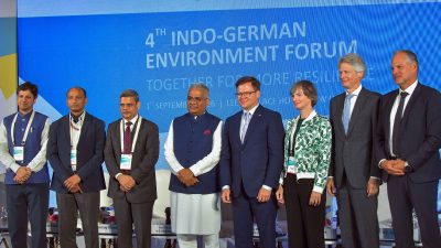 German environment minister links Nepal flash floods to climate change
