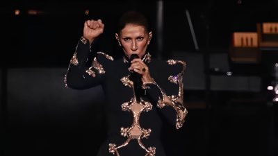 Celine Dion returns to full concert stage after six-year hiatus
