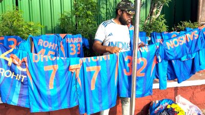 ‘Thala’ forever: 7 years after last India appearance, Dhoni’s No. 7 still in demand