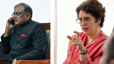 Priyanka Gandhi alleges BJP shielding Election Commission members, demands removal of legal safeguards