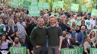 UK Green Party adopts anti-Zionist position, Israel bars leader from entering country