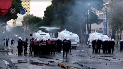 Albanian police fire rubber bullets as student protests intensify