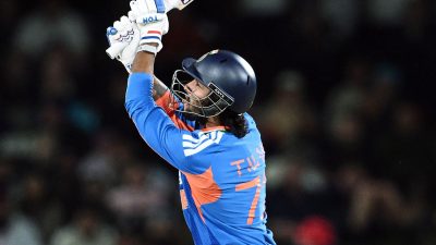 Tilak Varma's unbeaten 51 helps India beat New Zealand by four wickets, take 2-0 series lead