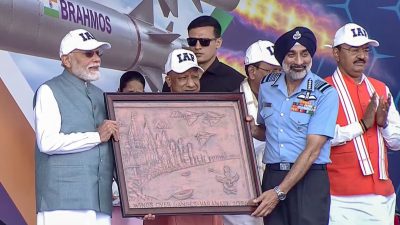 PM Modi attends Air Force Day Aerial Display-2026 in Uttar Pradesh's Varanasi