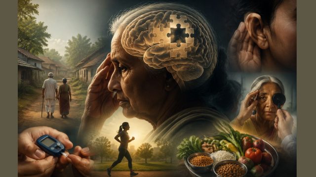 Study identifies earlier diabetes, hearing loss among key dementia risks in India