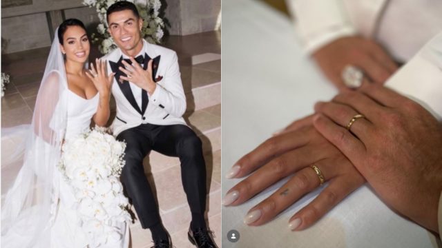 Cristiano Ronaldo marries Georgina Rodriguez in private ceremony in Portugal