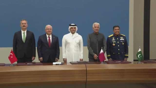 Turkey, Qatar, Pakistan and Indonesia sign defence cooperation pact